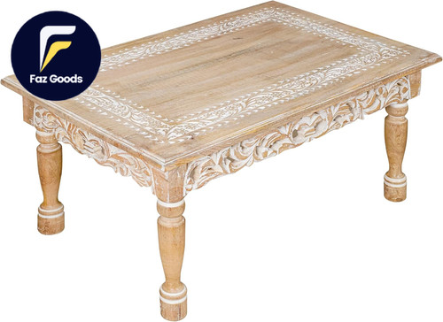 Rectangular wooden coffee - rectangular,