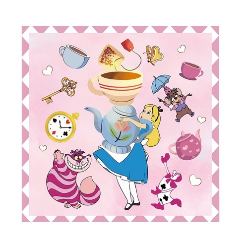 Alice wonderland napkin - in,