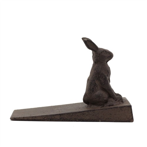 Cast iron rabbit door wedge - cast,