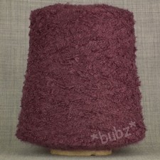SUPER SOFT KID MOHAIR LOOP YARN MAUVE 250g CONE DOUBLE KNITTING DK BOUCLE WOOL