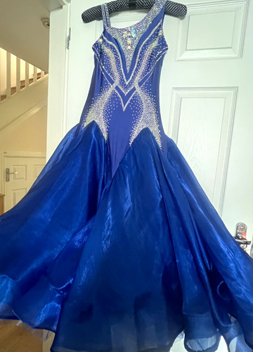 Blue ballroom dance - blue,