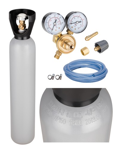 Co2 pure full gas bottle - pure, 6kg