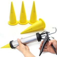 4PCS Nozzles for Making Coarse Fishing Boilie Gun Making Tool Squeezer Boilies