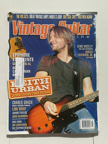 Vintage guitar magazine - vintage,