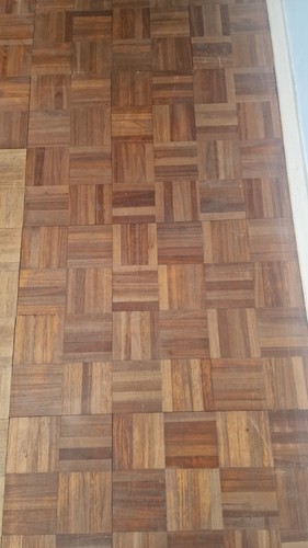 Teak parquet flooring - parquet,