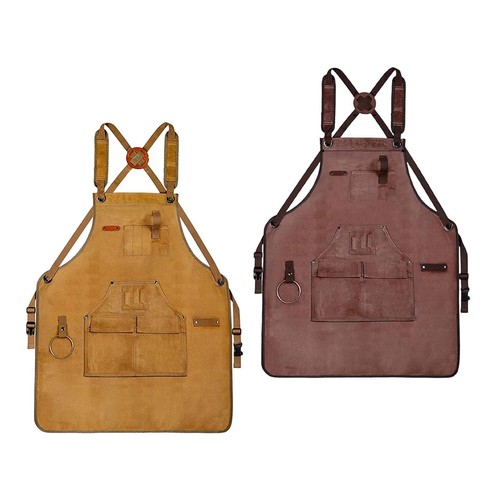 Canvas apron with pockets - canvas,