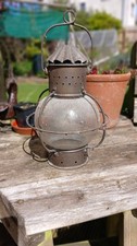  Brass Ship Lantern Vintage
