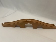 Wooden Train Humpback Bridge