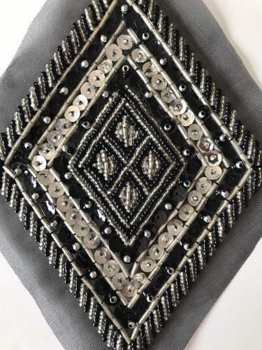 Vintage art deco style - art, beaded