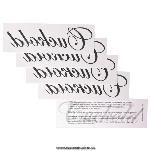 Cuckold tattoo lettering - 5, x