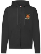Foxhound Logo Zipper Hoodie