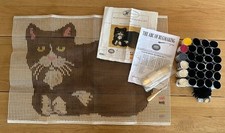 Readicut Latch Hook Rug Kit - Black Cat Tuxedo 27"x20" (68x50cm) Shaped ?‍⬛ 