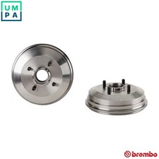 2x BRAKE DRUM 14.7008.10 FOR