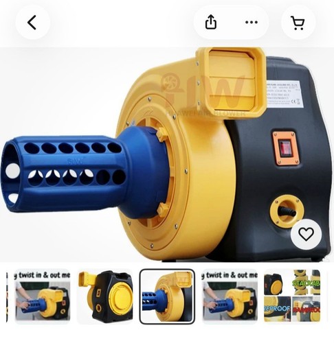 Bouncy castle fan 0hp - bouncy,