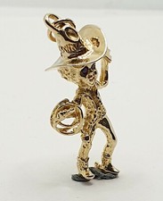 Large 9ct Yellow Gold Garnet