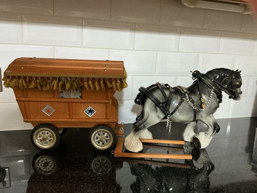 Large handmade wooden romany - large,