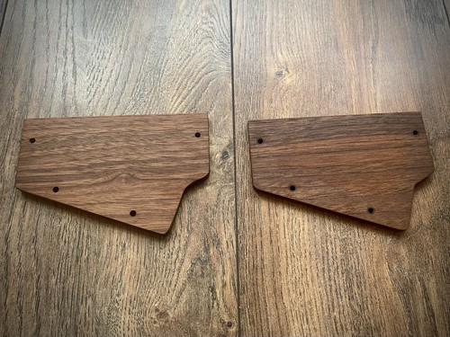 Genuine moog wooden end - wooden,