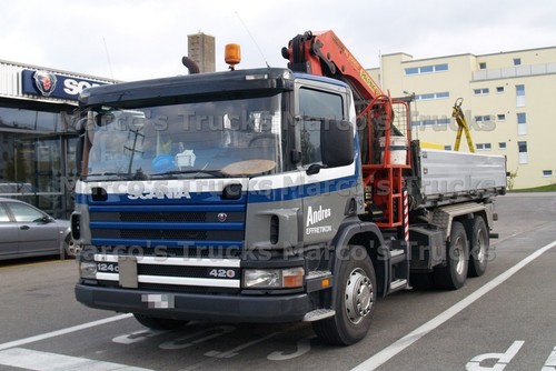 Truck photo scania - photo, 124c