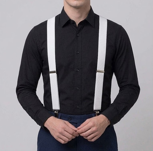 Adjustable back suspenders - y,
