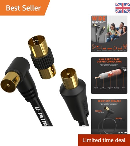 Versatile coaxial cable for - 1m,