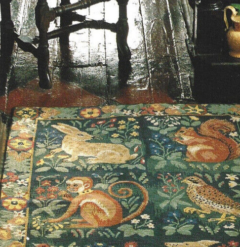 Rabbit from hunting rug - rabbit,