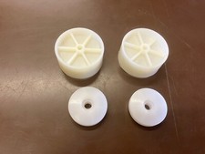 Vintage Hoover Junior 1334/119/1224 Brand New Castor Wheels 2 Front & 2 Rear