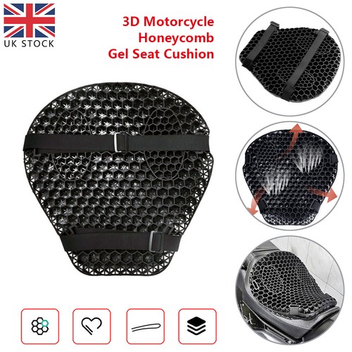 Motorcycle honeycomb gel seat - honeycomb,