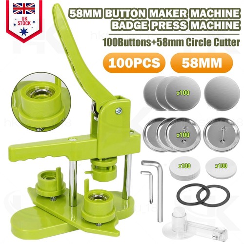 Button maker installation - button,