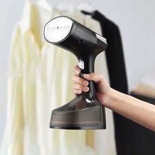 2IN1 Portable Steam Iron 1600W Ceramic Handheld Anti-Drip Waterproof 300ml Tank