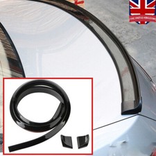 4.9FT Universal Car Rear Tail Trunk Spoiler Lip & Top Roof Wing Trim Gloss Black