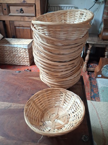 Bamboo baskets hand made - 20, baskets,