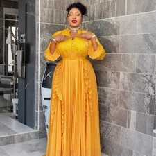 Long Dress Abaya Women African