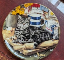 Royal Doulton – “The Kitchen Cat” - Cat Display Plate (1996 Compton & Woodhouse)