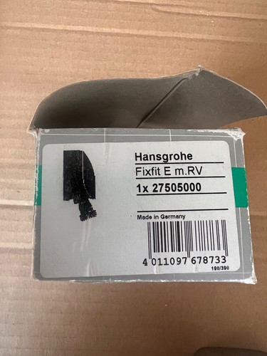 Hansgrohe fixfit wall - fixfit, e