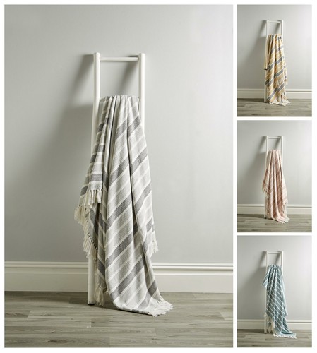 Luxury zara throw 100 cotton - luxury,
