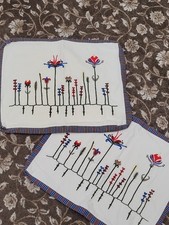 2 Ikea Birgit Embroidered