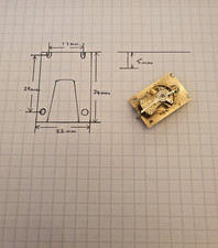 A GOOD SWISS JEWELLED CARRIAGE CLOCK PLATFORM LEVER ESCAPEMENT SERVICED #098