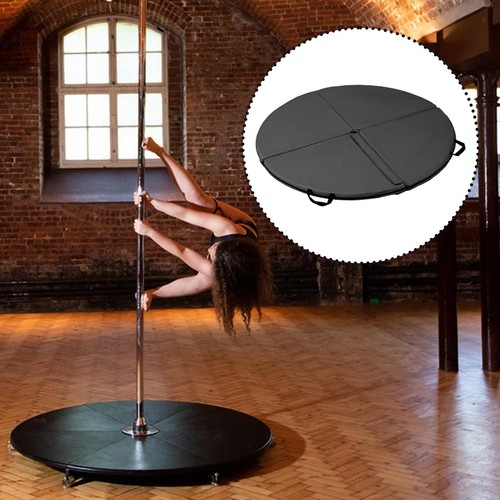 Foldable pole dance mat - pole,