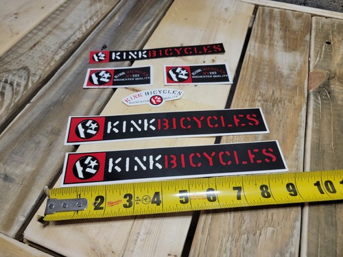 Early kink bmx decal - decal, set