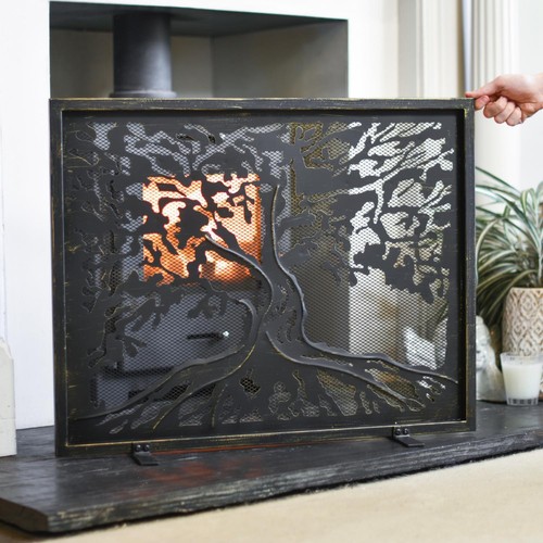 Black gold tree life - gold,