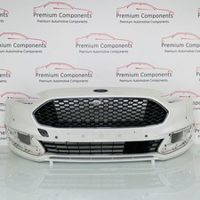 Ford Mondeo Front Bumper Vignale Mk5 Genuine Grey White 2015- 2018 [AO165]