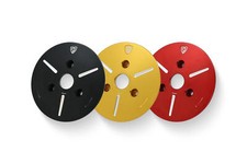 Cnc Cover Spingidisco Frizioni Ad Olio Ducati Monster 696 2008-2014 Rosso