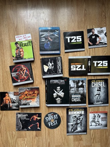 Beachbody dvd set - lot, t25