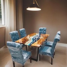 Rectangle Shape Blue Ocean