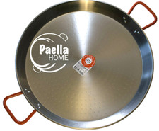 46cm PAELLA PAN PROFESSIONAL POLISHED CARBON STEEL