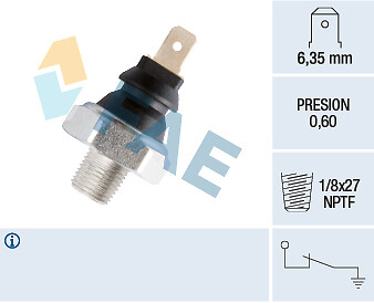 New oil pressure switch - new, for
