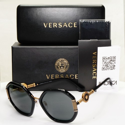 Versace sunglasses black gold - sunglasses,
