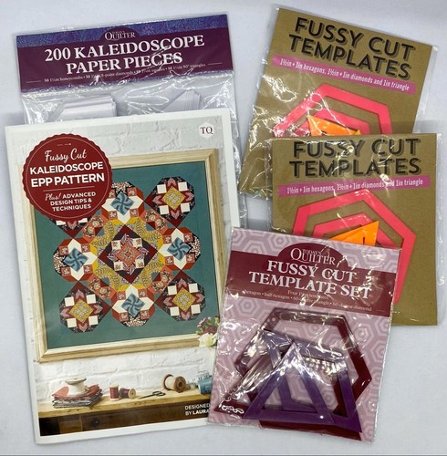Fussy cut kaleidoscope epp - fussy,
