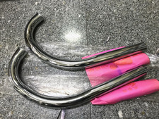 Honda CB72 CB77 CP77 CYP77 Exhaust Pipe Muffler NEW Thailand for 18200-268-010