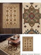 Handmade ziegler rug 300x200 - ziegler,